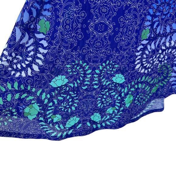 Johnny Was Wild Flower Top XXL Active Long Sleeve Mesh Workout Gym #h - Picture 4 of 8